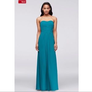 DAVIDS BRIDAL BRIDESMAIDS DRESS— OASIS SIZE 4